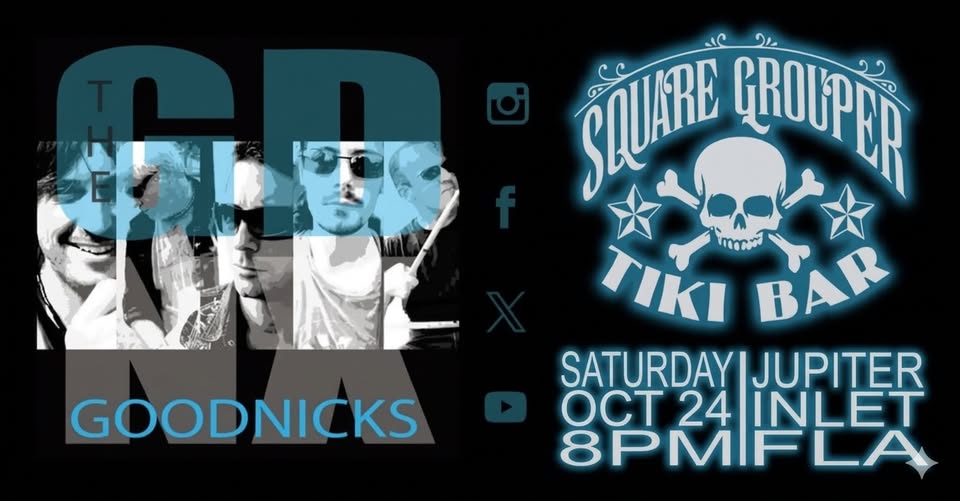 The Goodnicks at Square Grouper promotional flyer