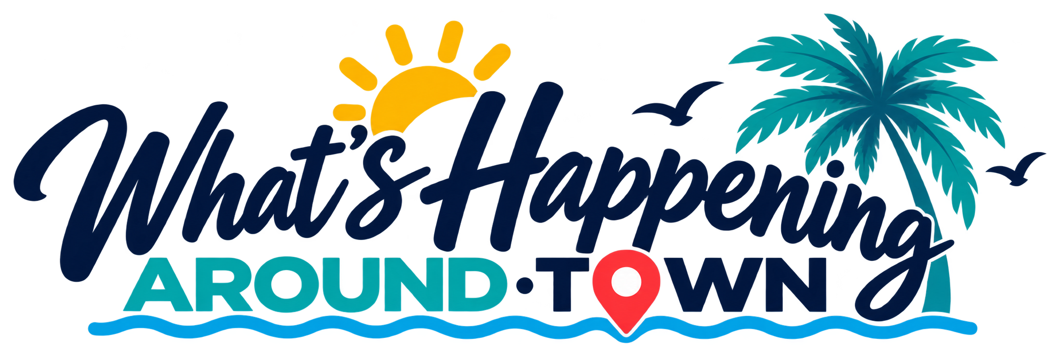 What's Happening Around Town original logo